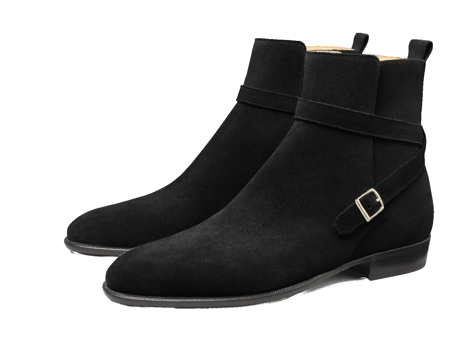 Watts in Black Shield Suede sold by Baudoin & Lange product image thumbnail 2