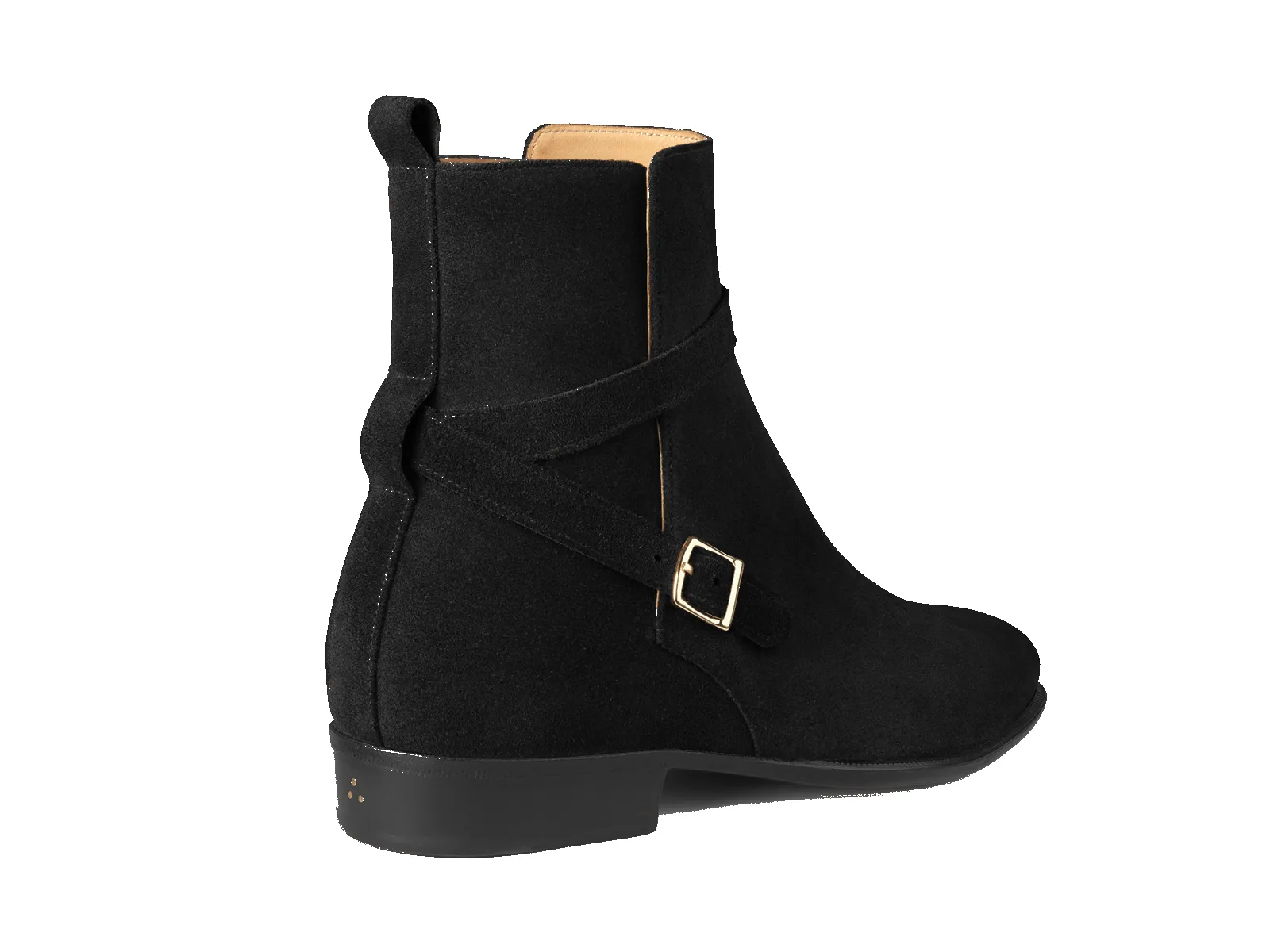 Watts in Black Shield Suede sold by Baudoin & Lange product image thumbnail 3