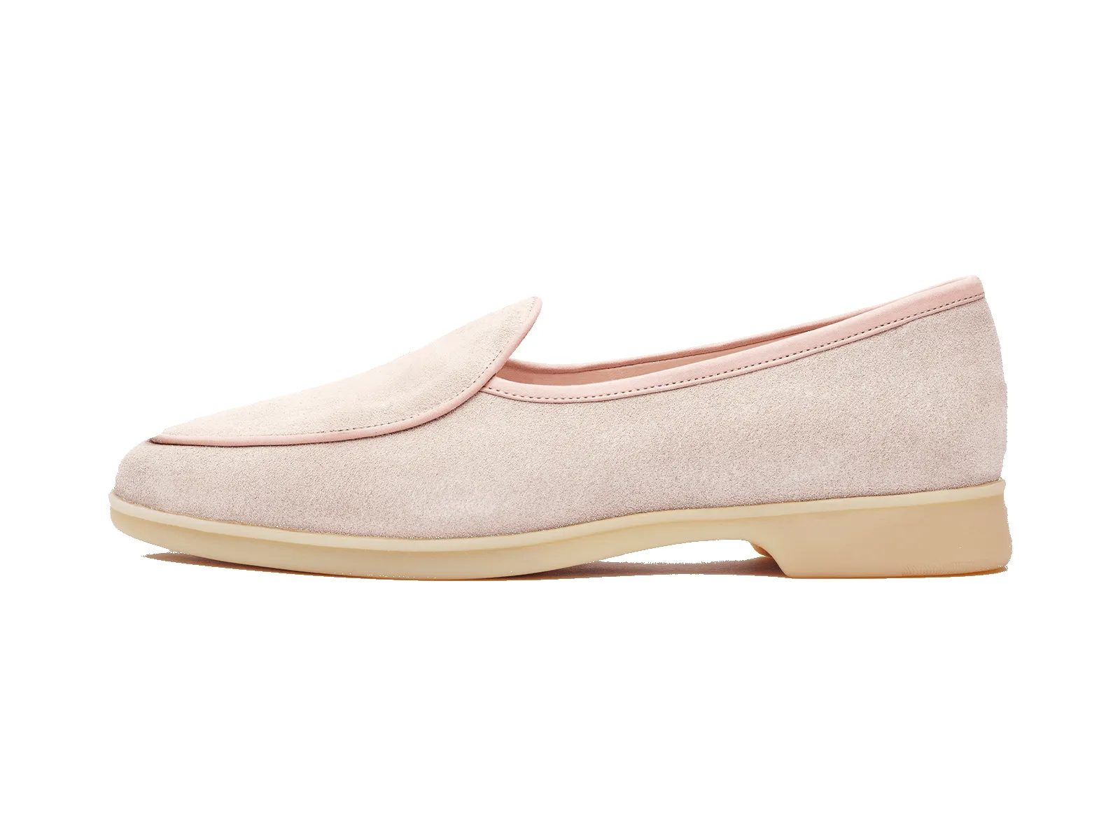 Stride Loafers in Argile Nude Suede Natural Sole sold by Baudoin & Lange product image thumbnail 2