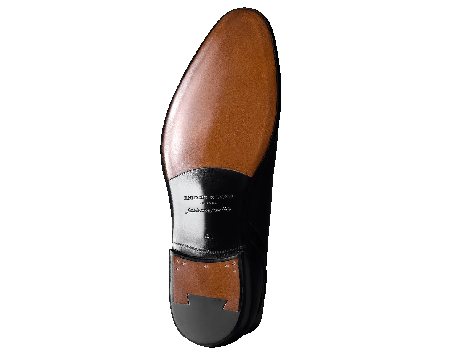Grand Fleurus Penny Loafers in Black Noble Calf sold by Baudoin & Lange product image thumbnail 3