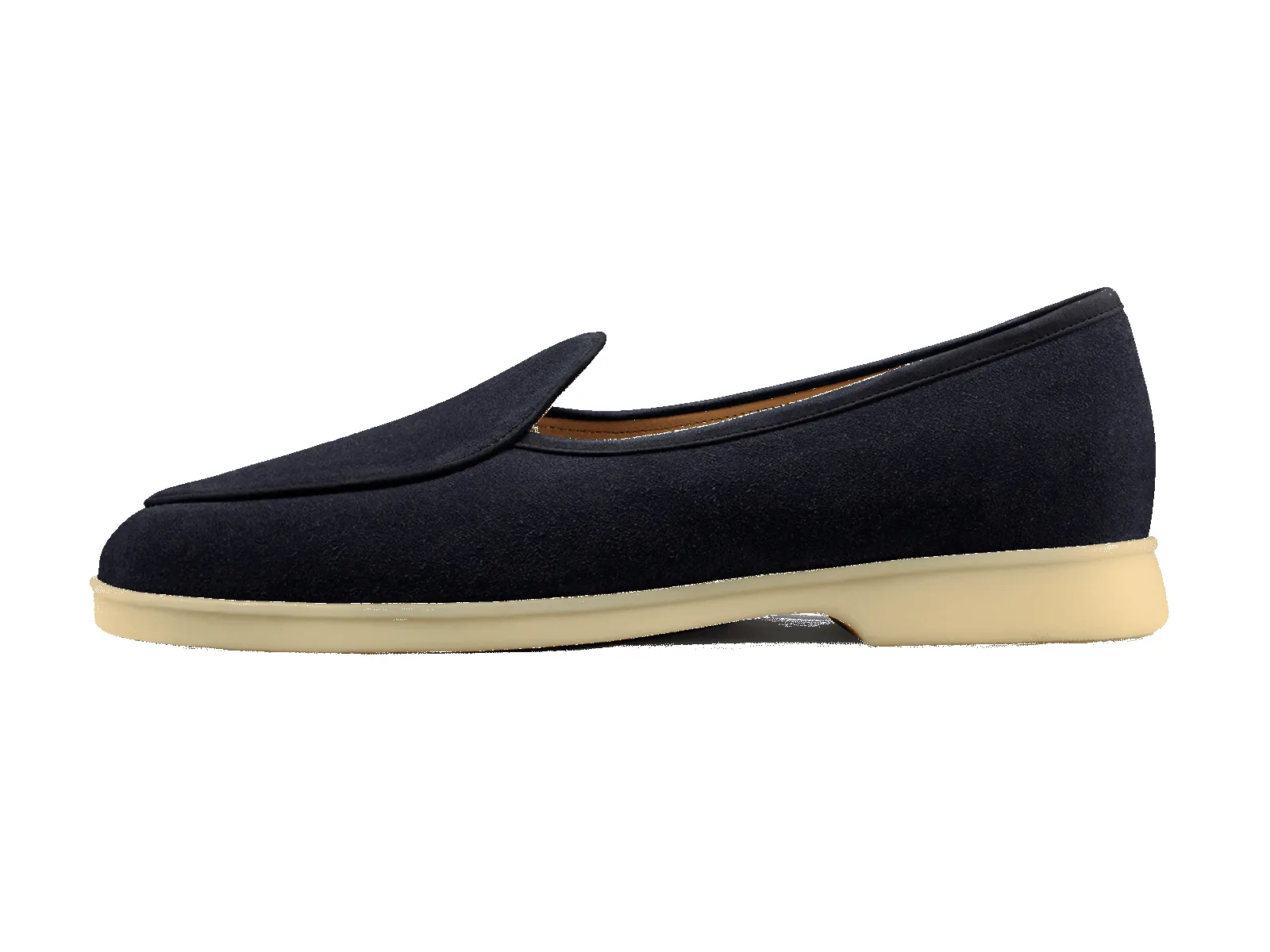Stride Loafers in Orage Glove Suede Natural Sole sold by Baudoin & Lange product image thumbnail 3