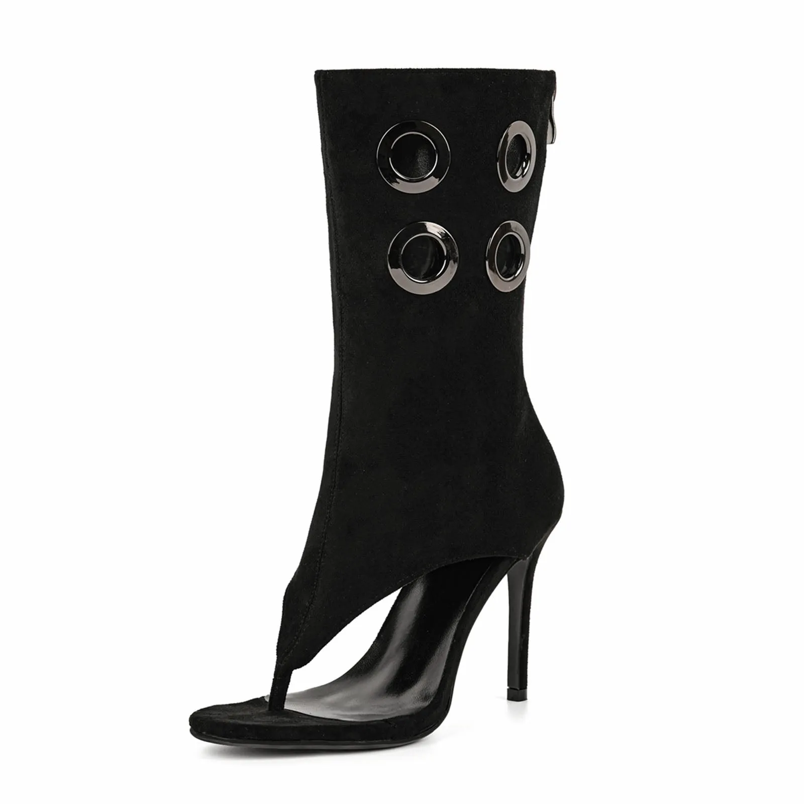 Suede Flip-flops Ankle Bootie Sandals sold by Miss Heel product image thumbnail 2