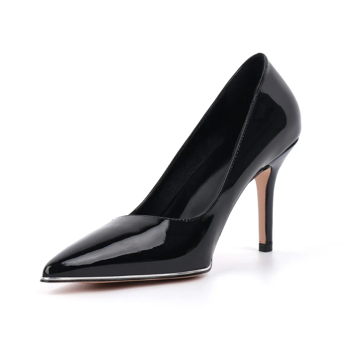 Pointed Toe Patent Leather Stiletto Pumps sold by Miss Heel product image thumbnail 2