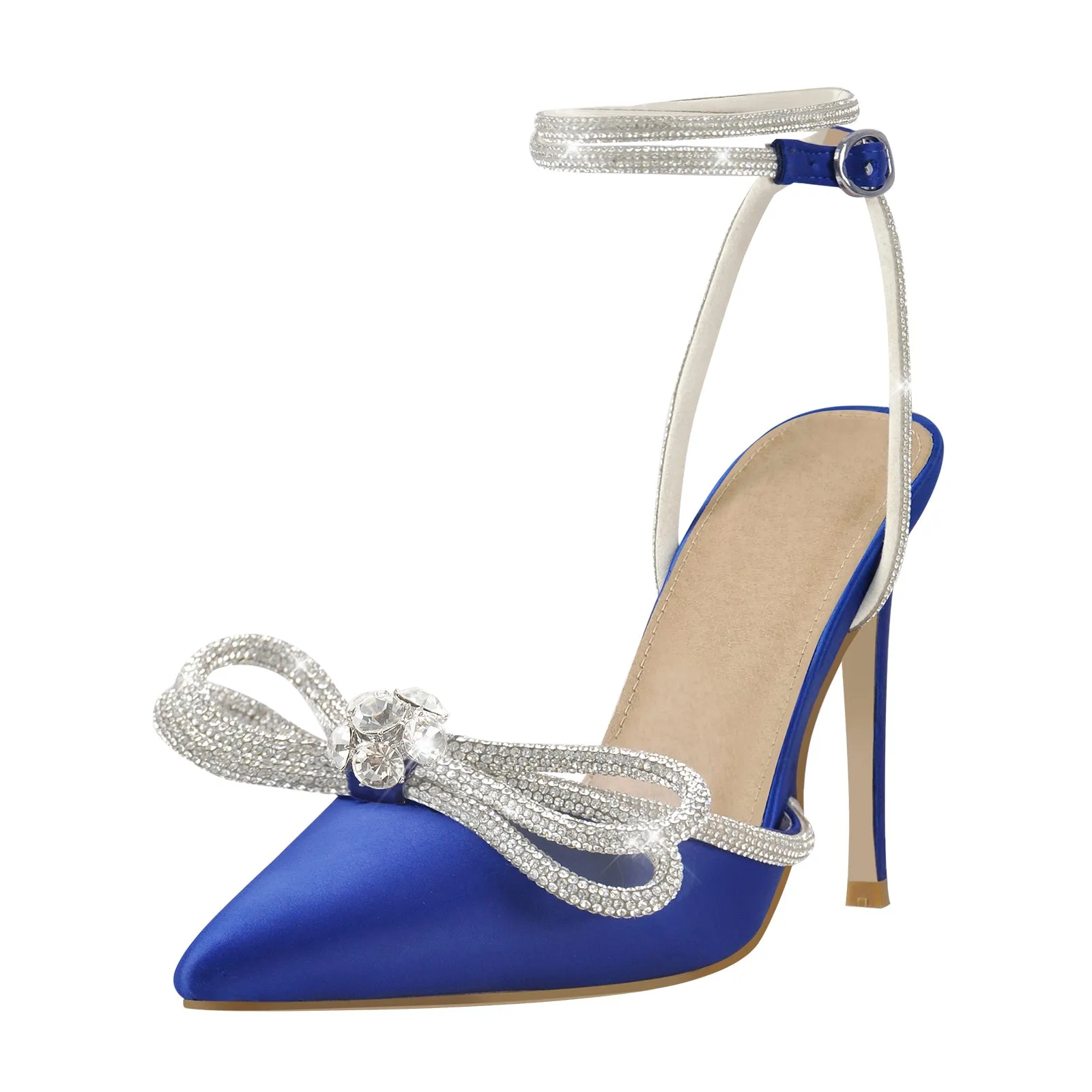 Rhinestone Bow High Heels Sandals sold by Miss Heel product image thumbnail 5