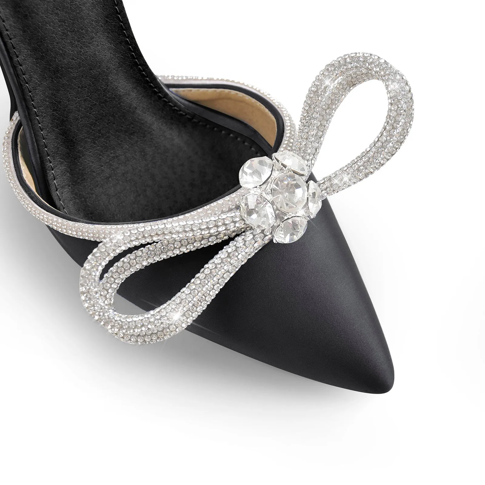 Rhinestone Bow High Heels Sandals sold by Miss Heel product image thumbnail 4