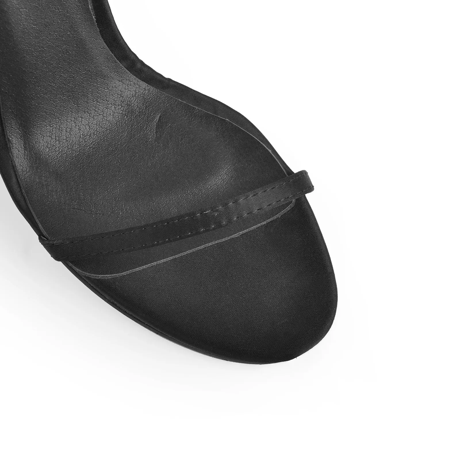 Mesh Bow Ankle Strap Stiletto Sandals sold by Miss Heel product image thumbnail 4