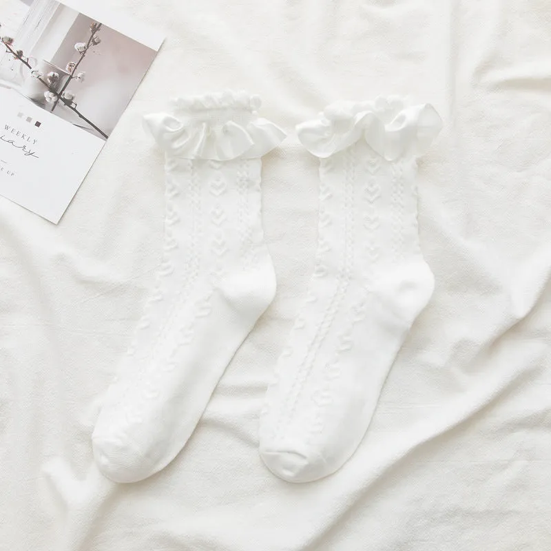 Lolita Lace Socks made by Miss Heel