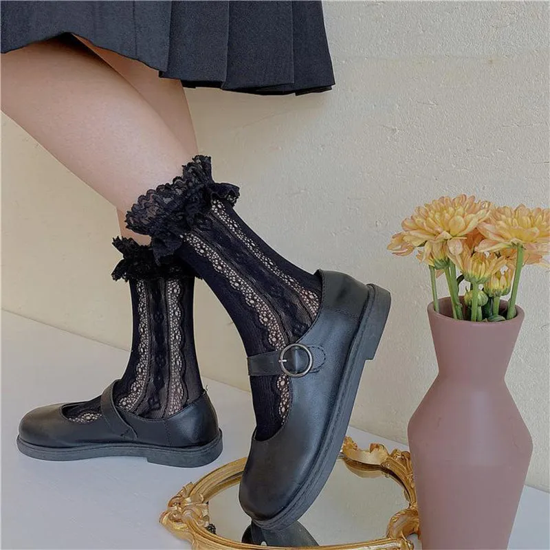 Lace Hollow Socks sold by Miss Heel product image thumbnail 2