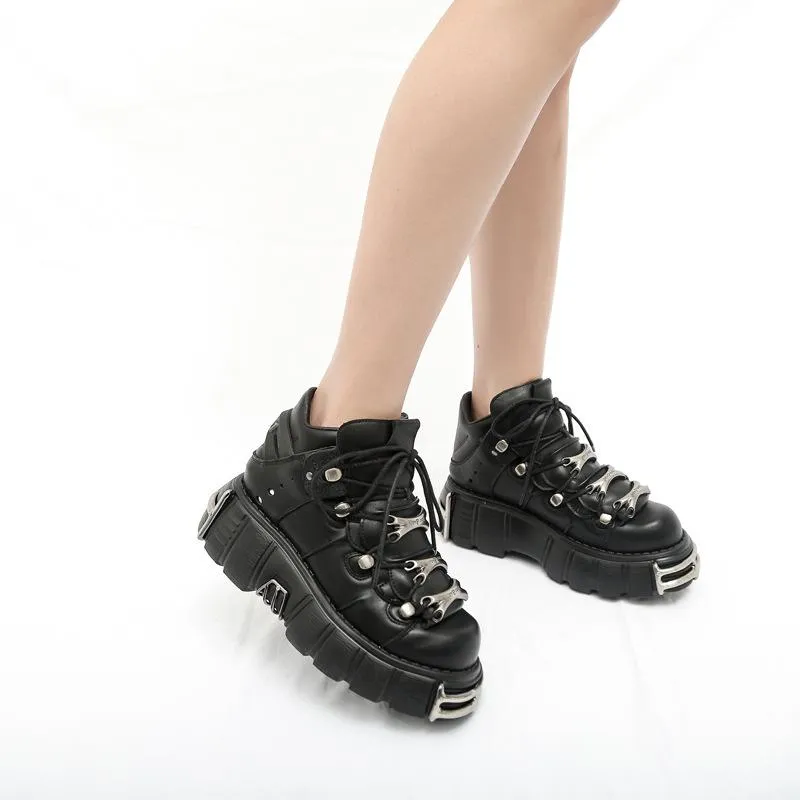 Black Metallic Decor Creepers sold by Miss Heel product image thumbnail 3
