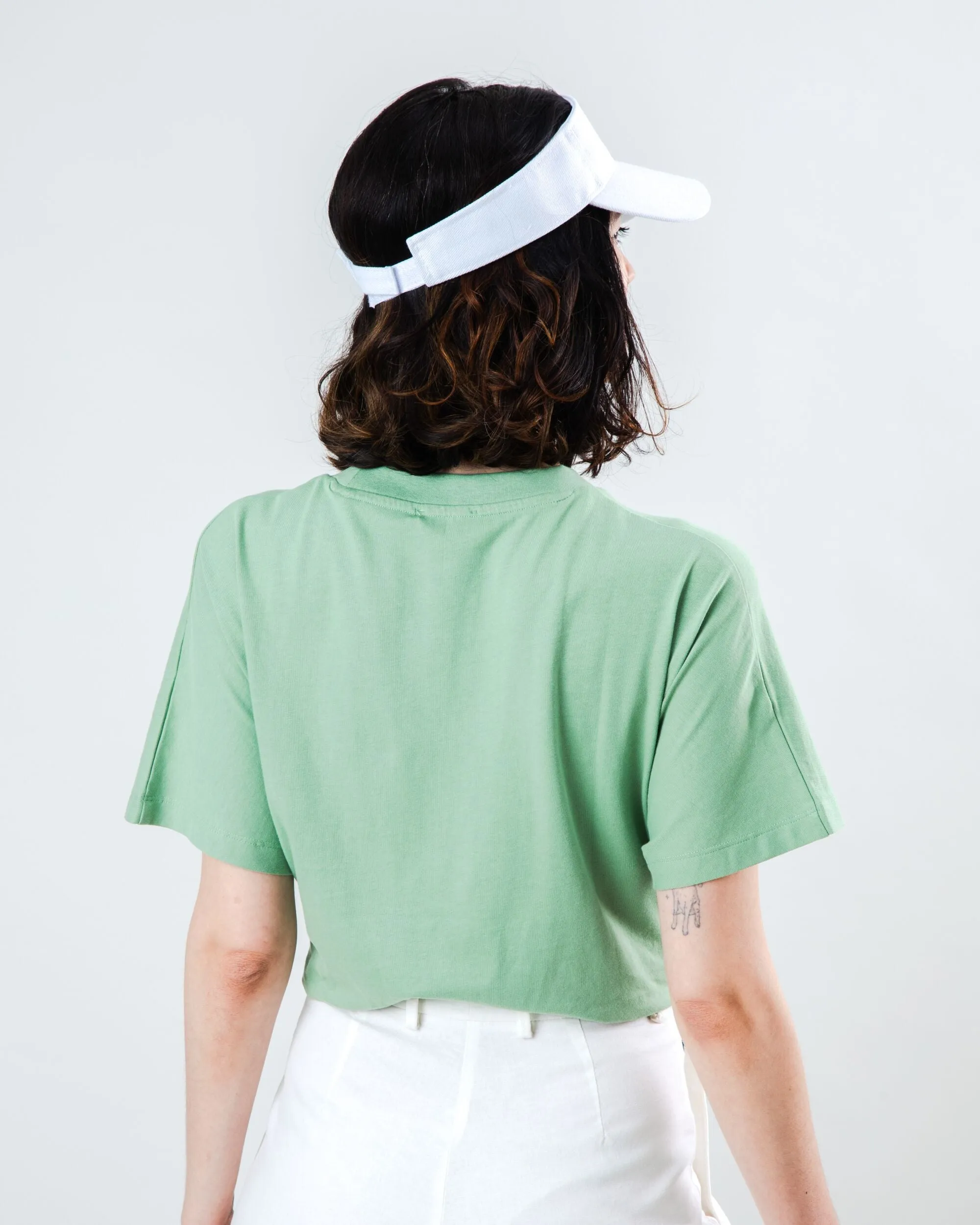 Peanuts The Tennis Snoopy Oversize Tee Green sold by Brava Fabrics product image thumbnail 5