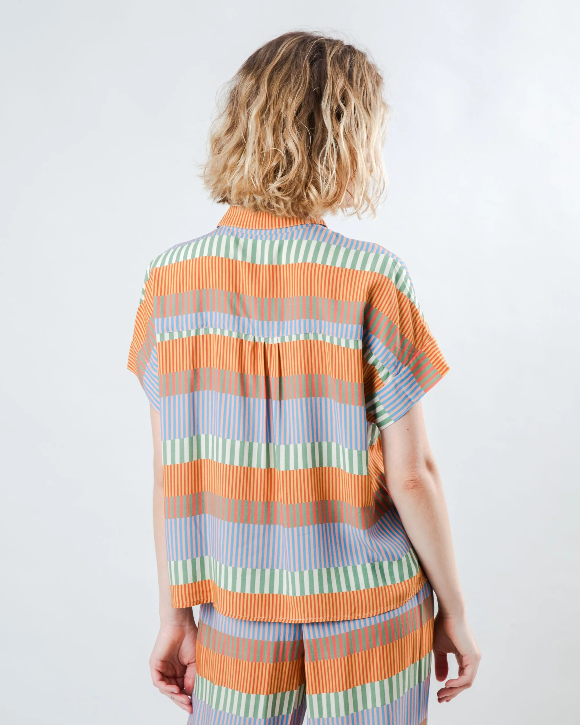 Mediterranean Batwing Blouse sold by Brava Fabrics product image thumbnail 5