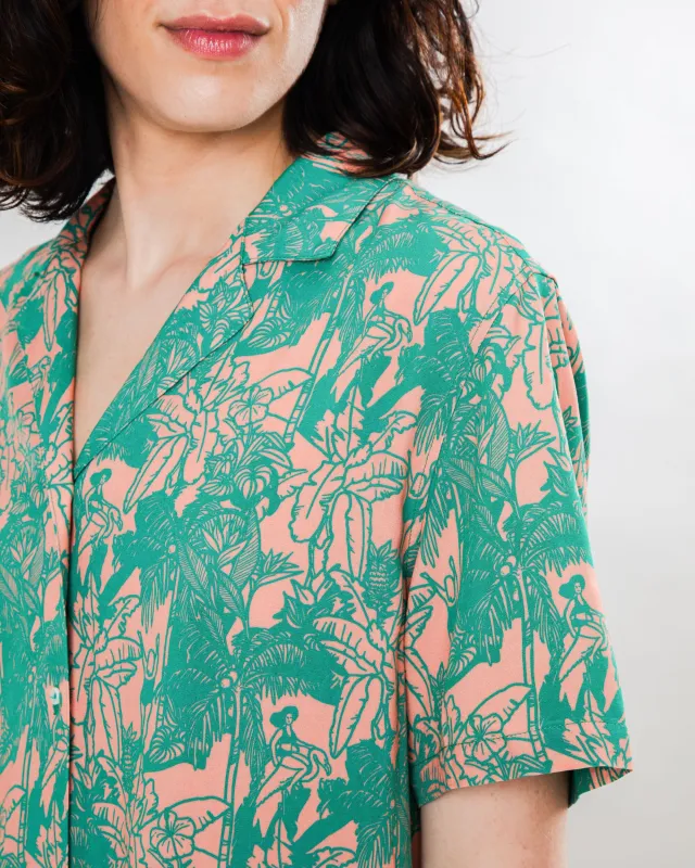Helios Aloha Blouse Pink sold by Brava Fabrics