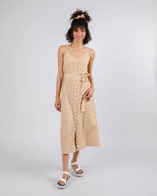 Eclipse Long Dress Sand sold by Brava Fabrics