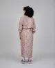 Aster Long Dress Brown sold by Brava Fabrics