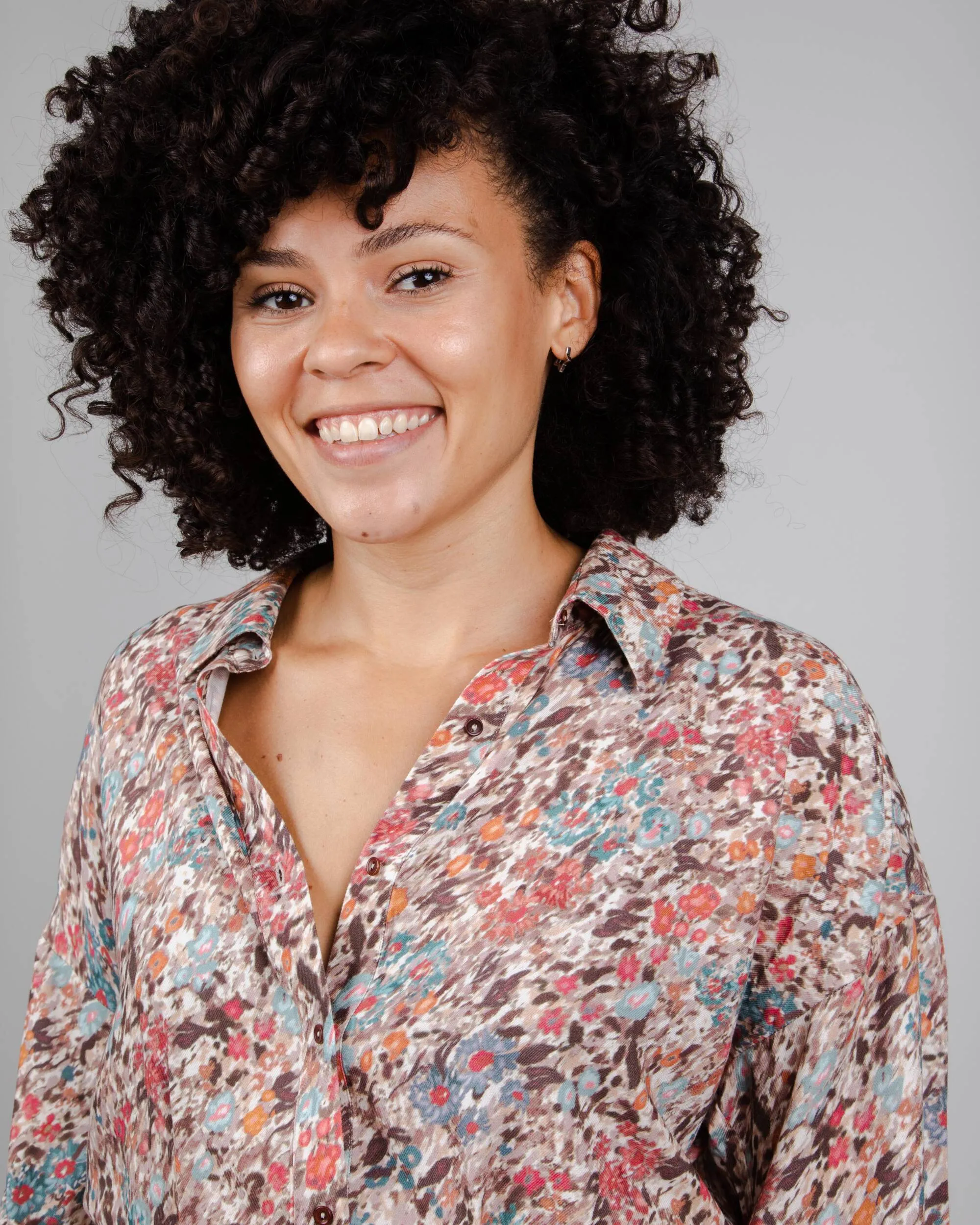 Aster Long Dress Brown sold by Brava Fabrics product image thumbnail 5