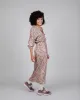 Aster Long Dress Brown sold by Brava Fabrics