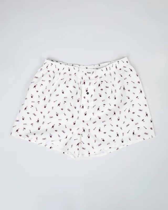Salut Boxers Ecru sold by Brava Fabrics