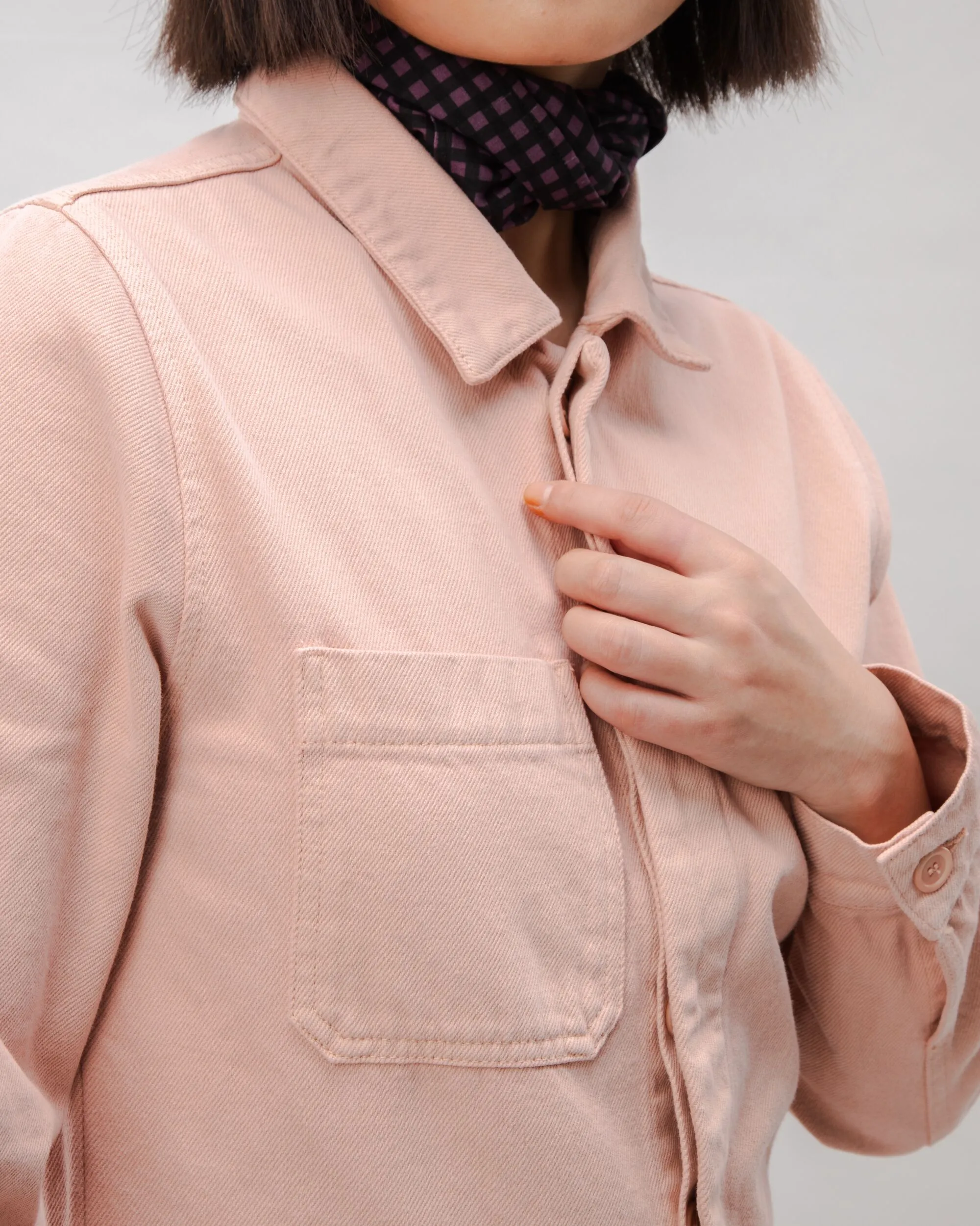 Cotton Twill Boiler Suit Rose sold by Brava Fabrics product image thumbnail 3