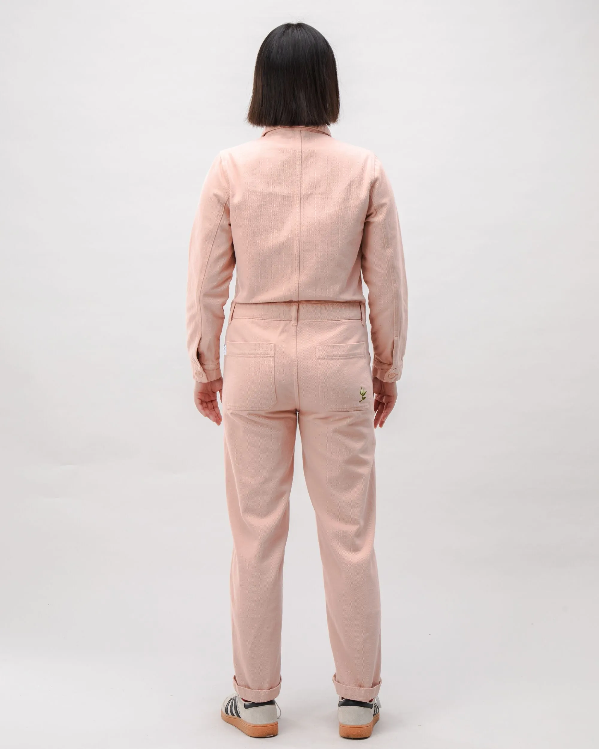 Cotton Twill Boiler Suit Rose sold by Brava Fabrics product image thumbnail 4