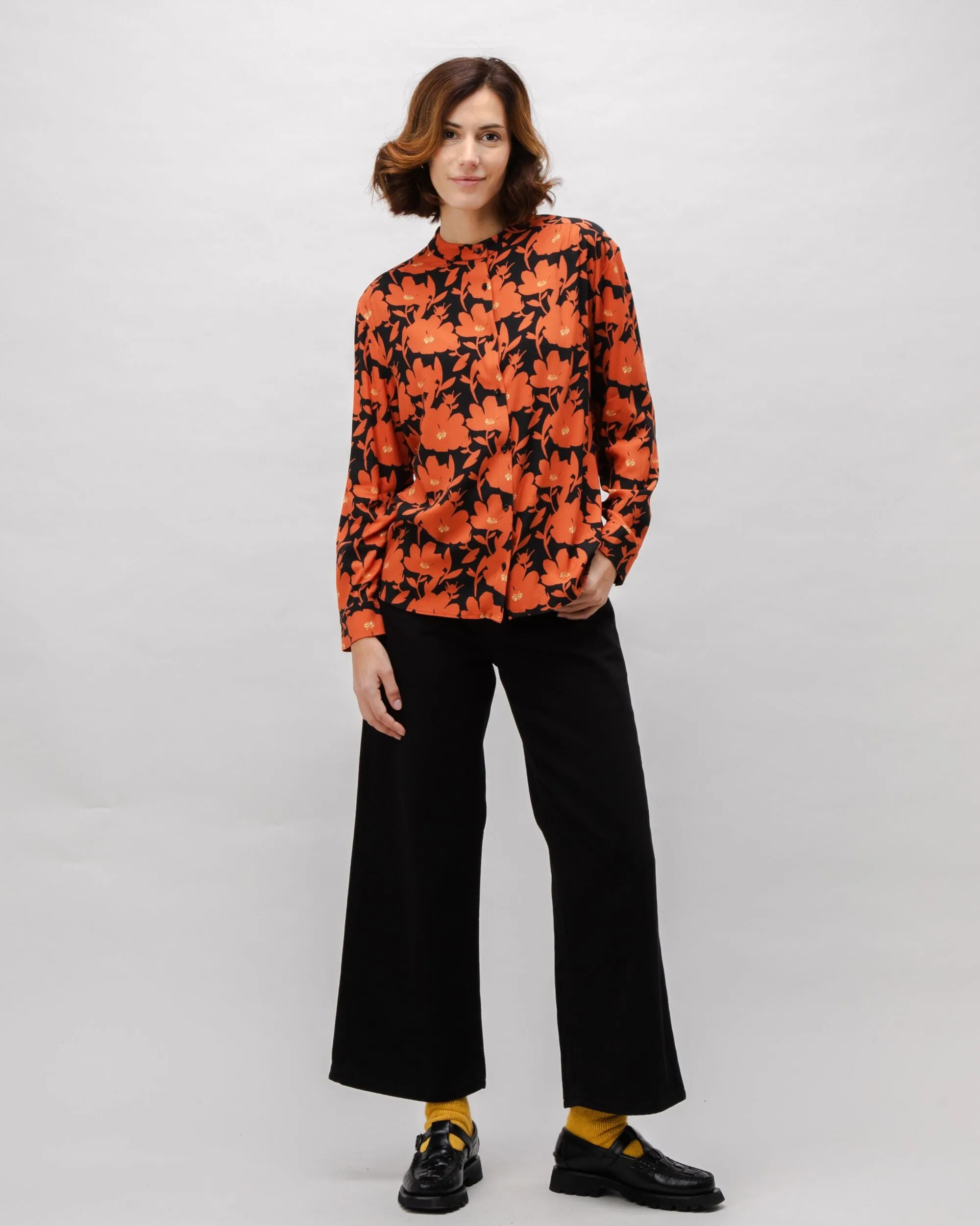 Bloom Boho Viscose Blouse Black sold by Brava Fabrics product image thumbnail 3