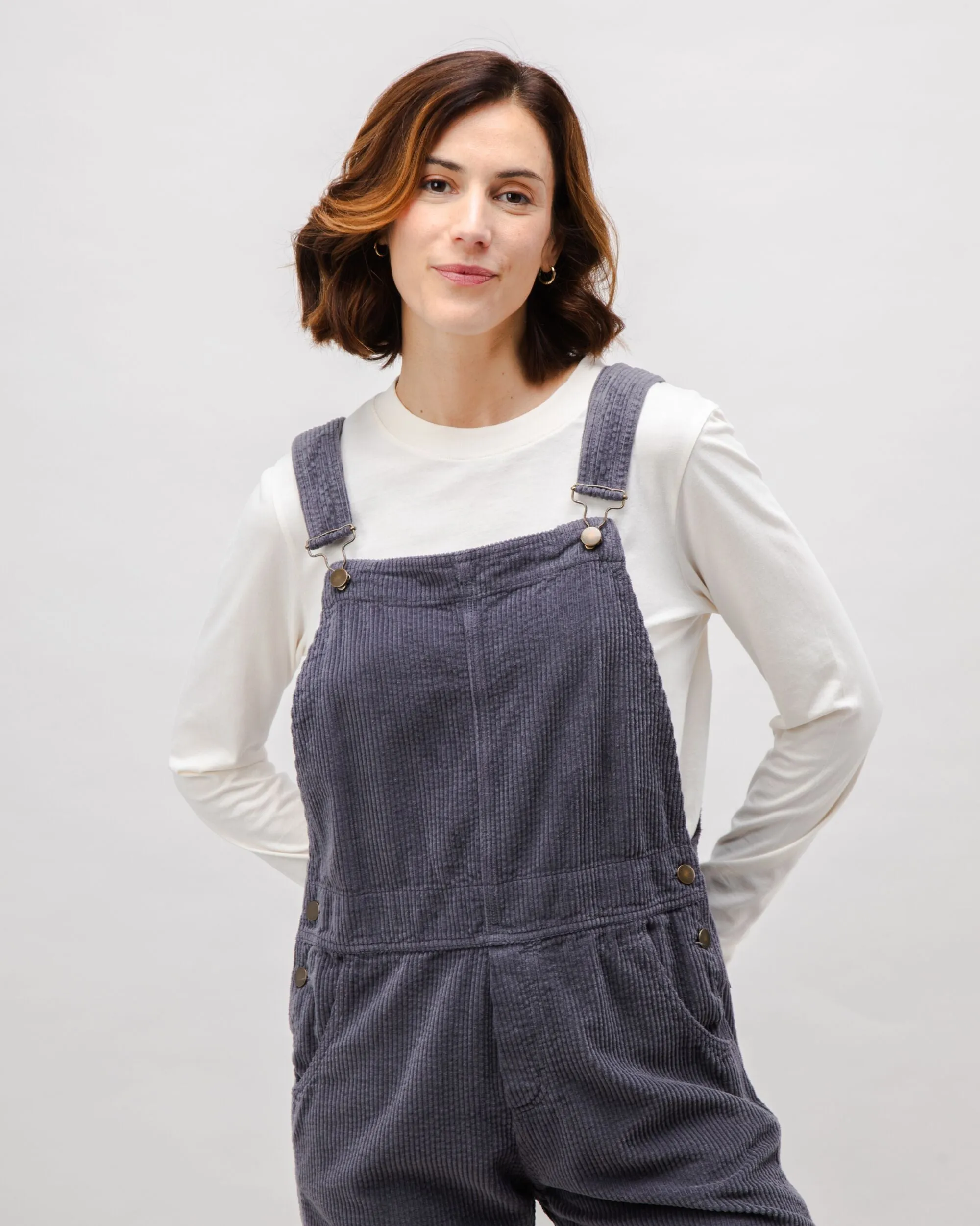 Corduroy Overall Dark Grey sold by Brava Fabrics product image thumbnail 2