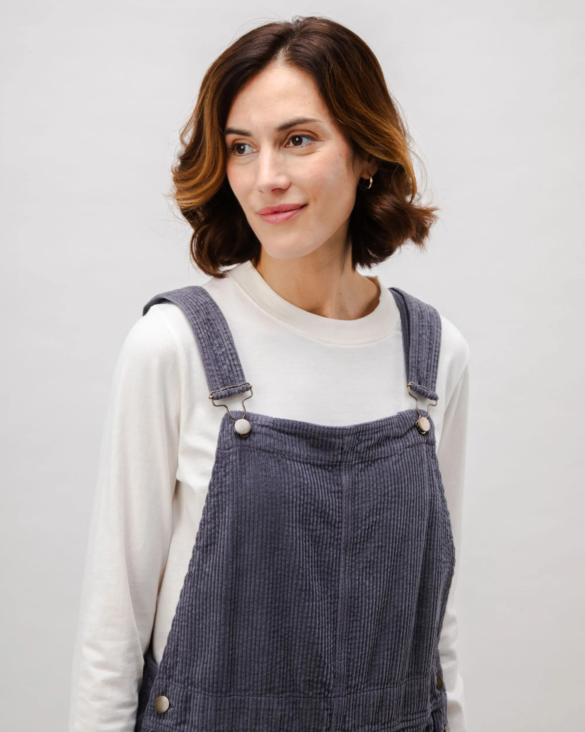 Corduroy Overall Dark Grey sold by Brava Fabrics product image thumbnail 3