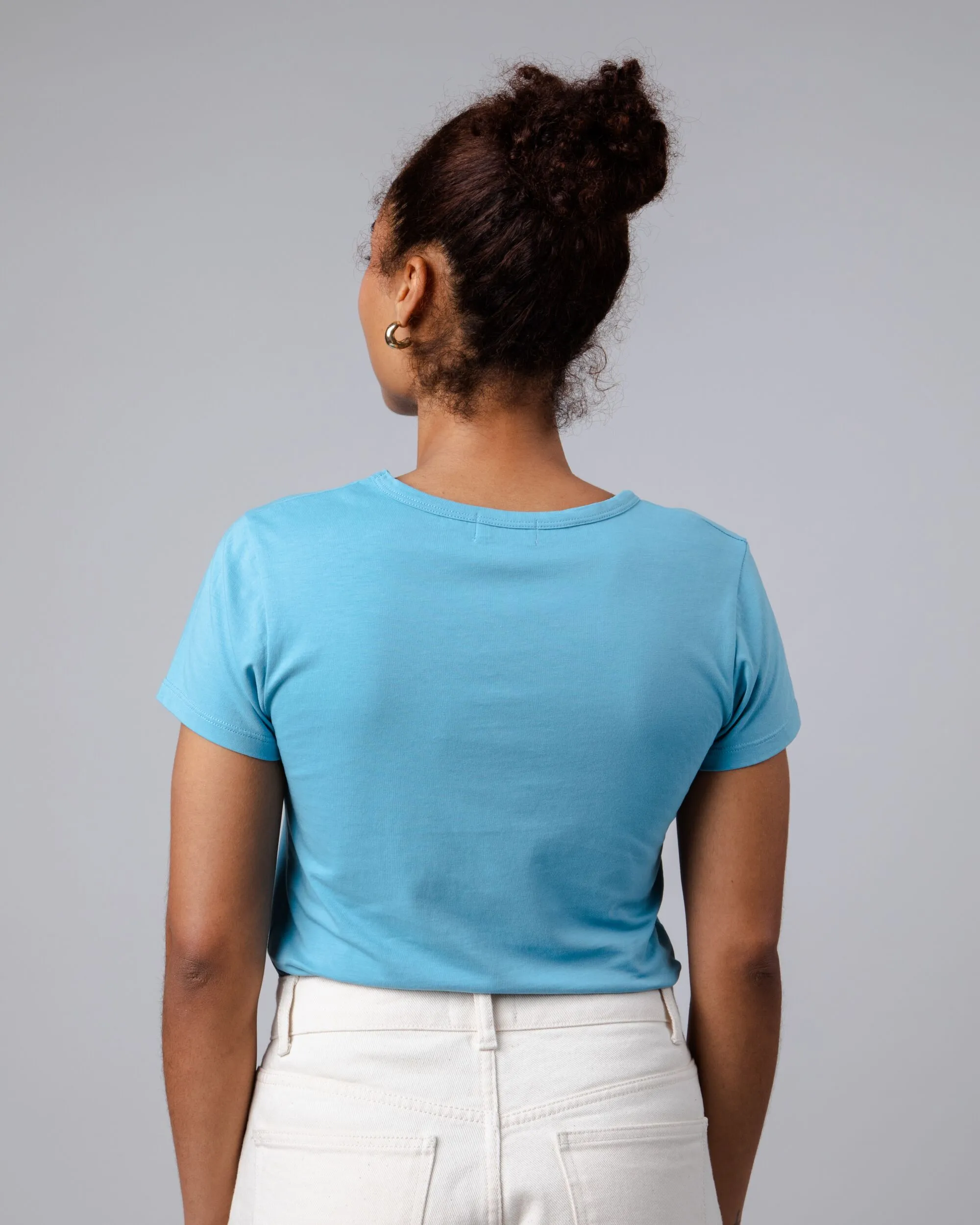 Peanuts Beach Tee Blue sold by Brava Fabrics product image thumbnail 4