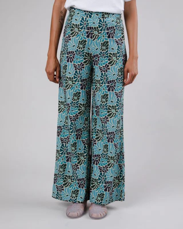 Spring Wide Leg Pants Blue sold by Brava Fabrics