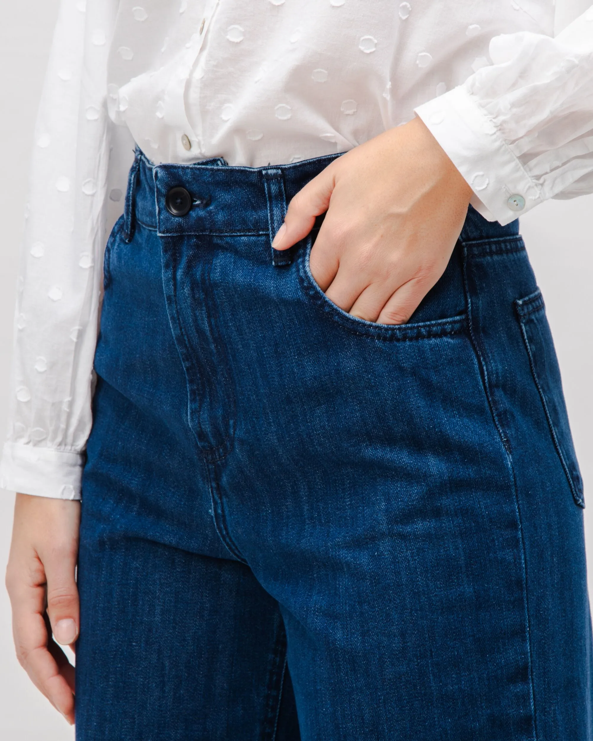 5 Pocket Denim Pants sold by Brava Fabrics product image thumbnail 4