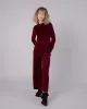 Wide Leg Corduroy Pant Prune sold by Brava Fabrics