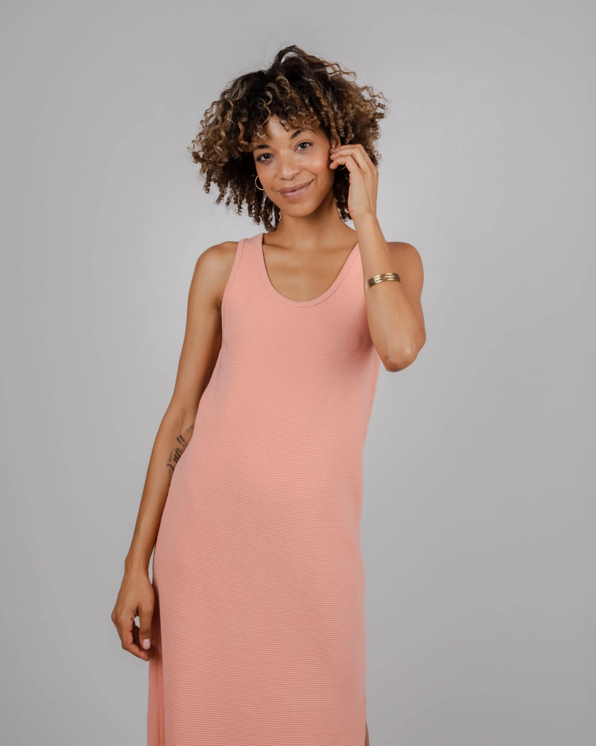 Jersey Long Dress Coiro sold by Brava Fabrics product image thumbnail 3