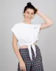 Asis Percales Heart Wide Leg Pant Light Morera sold by Brava Fabrics