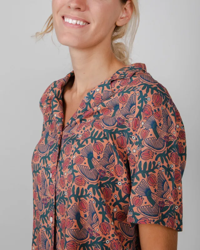 Asis Percales Passerine Aloha Blouse sold by Brava Fabrics