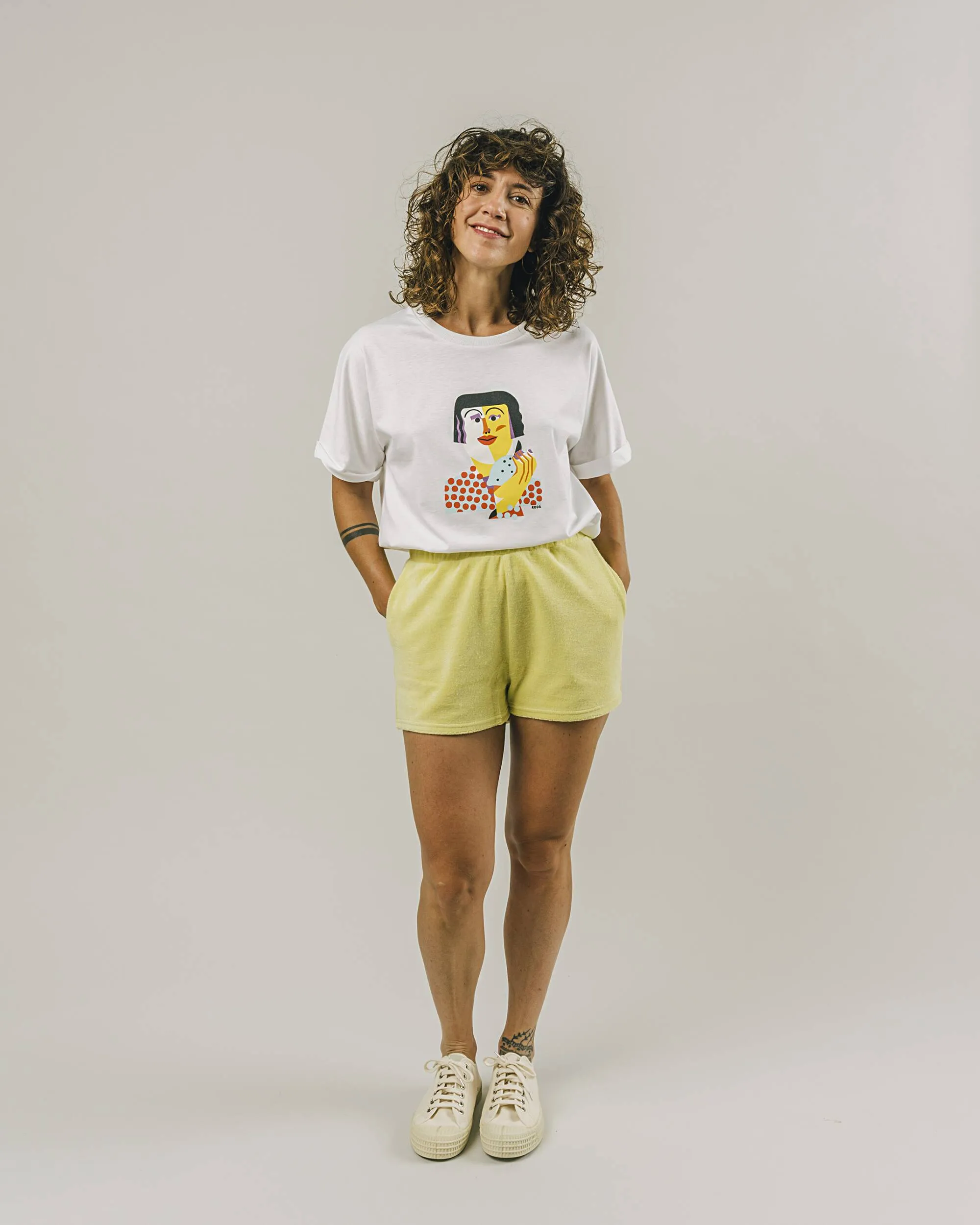 Lirium Short Yellow sold by Brava Fabrics product image thumbnail 3