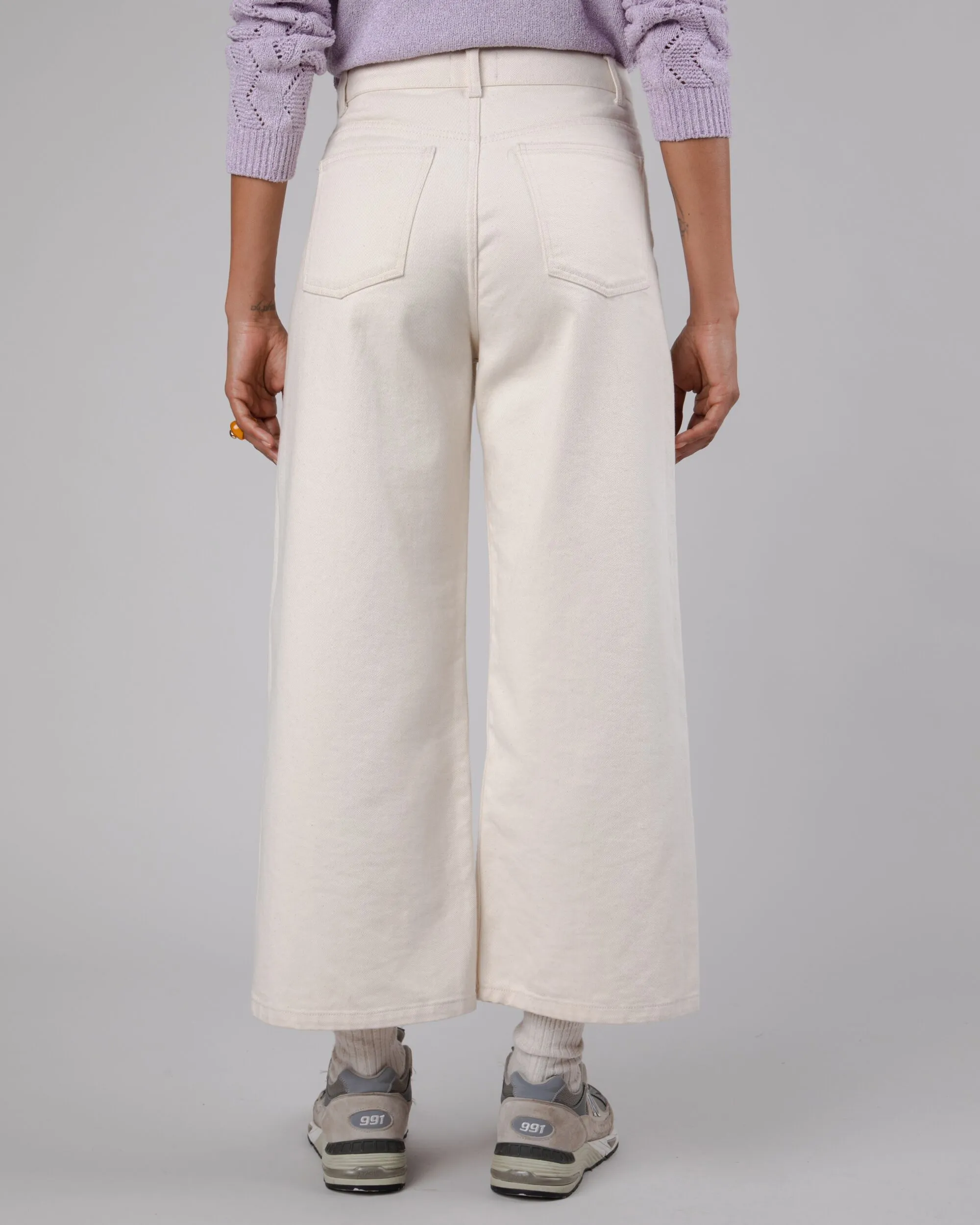 5 Pocket Twill Pants Ecru sold by Brava Fabrics product image thumbnail 4