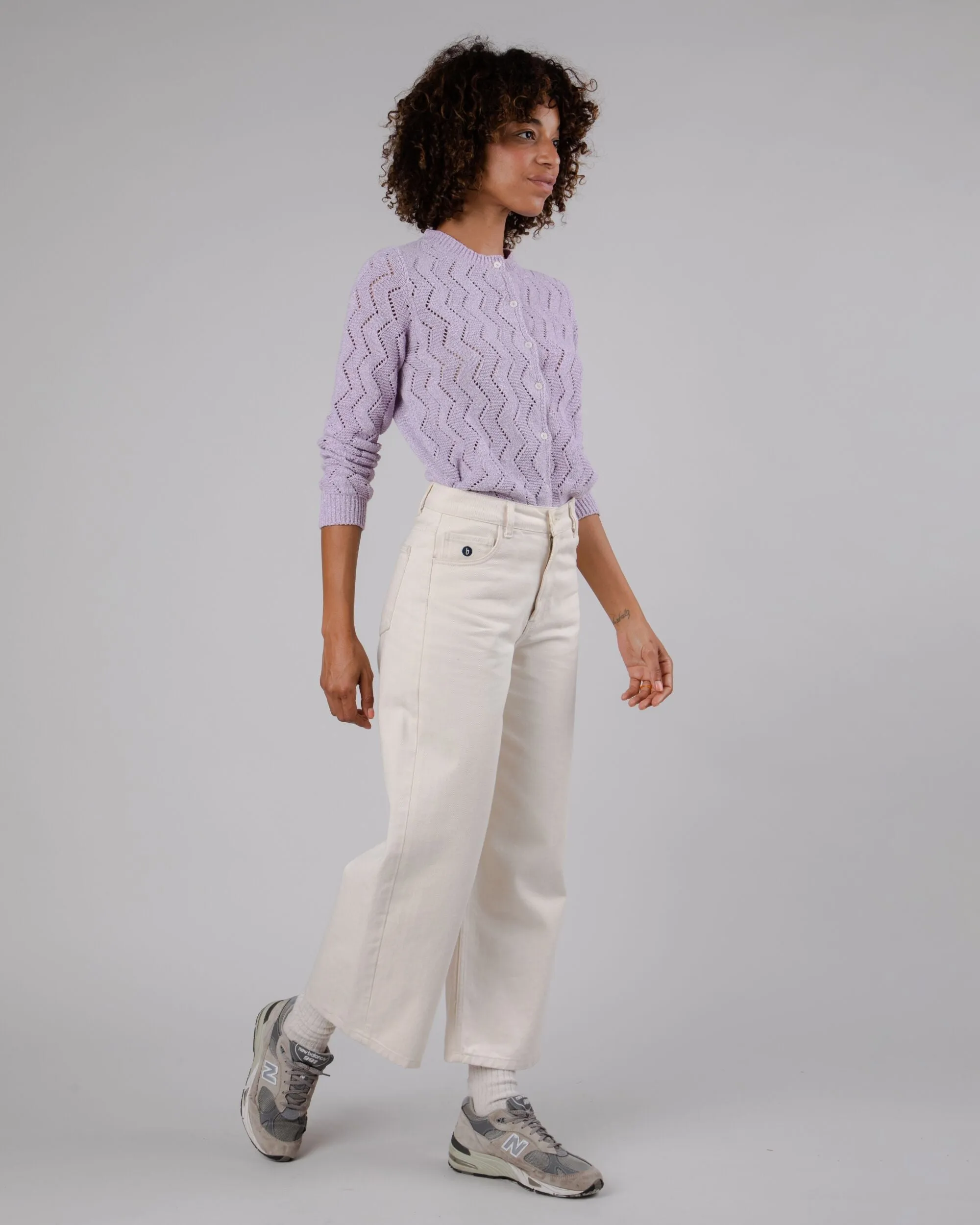 5 Pocket Twill Pants Ecru sold by Brava Fabrics product image thumbnail 2