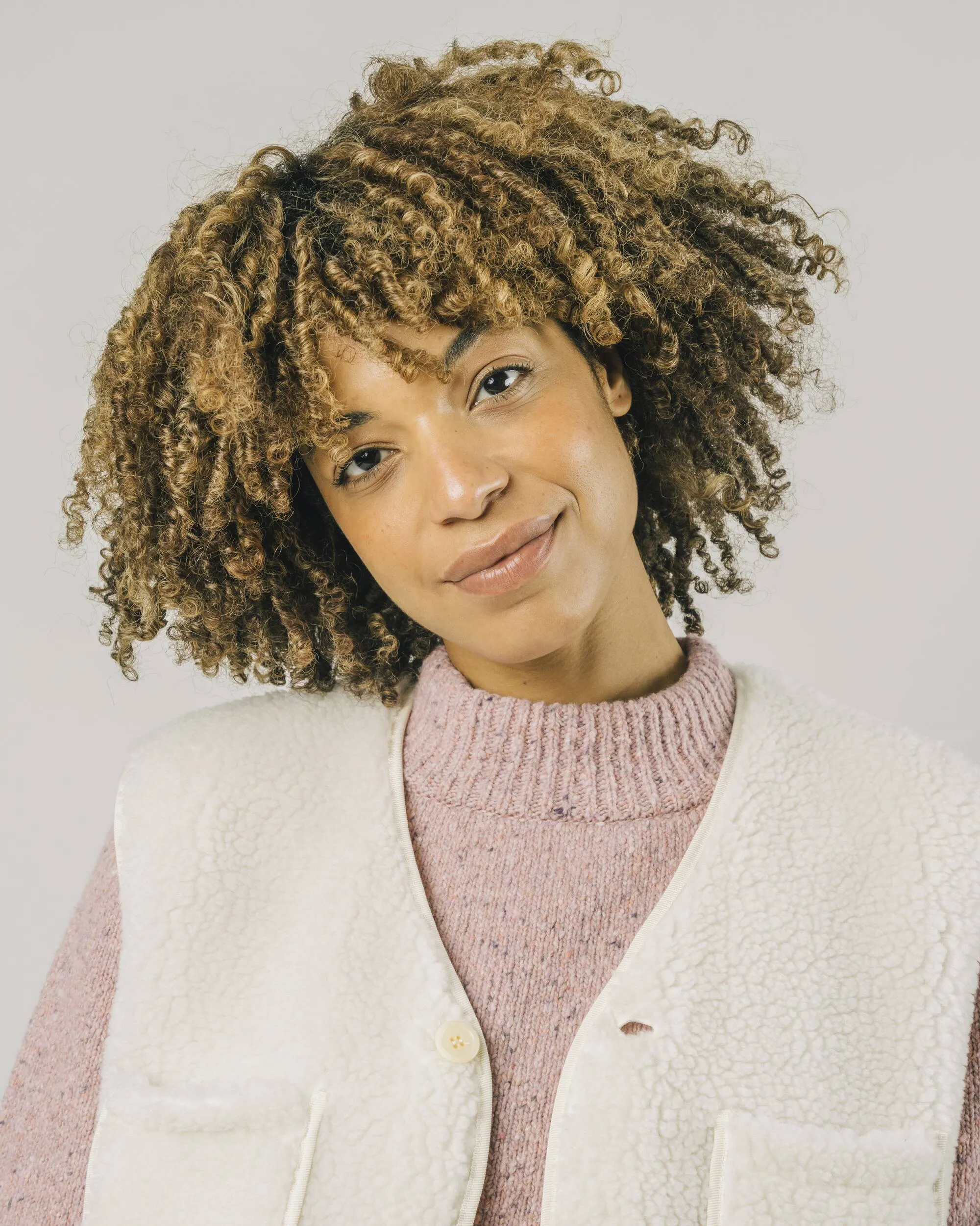 Sherpa Waistcoat sold by Brava Fabrics product image thumbnail 3