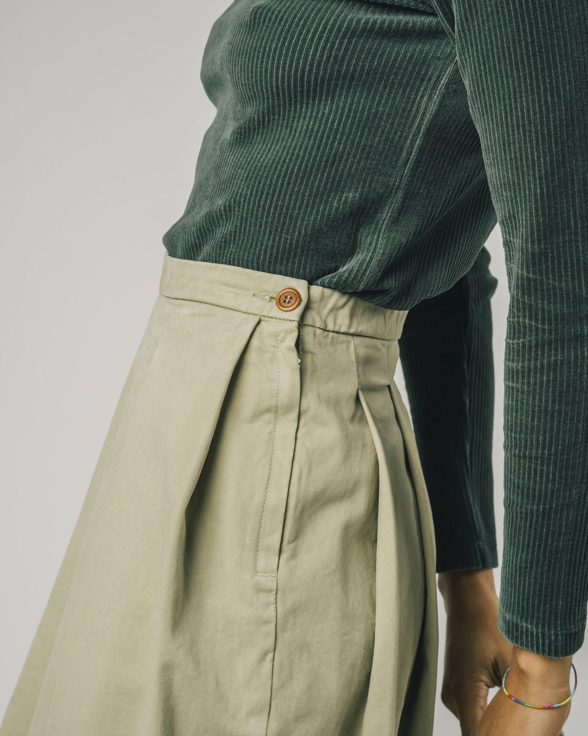 Pleated Skirt Beige sold by Brava Fabrics product image thumbnail 4