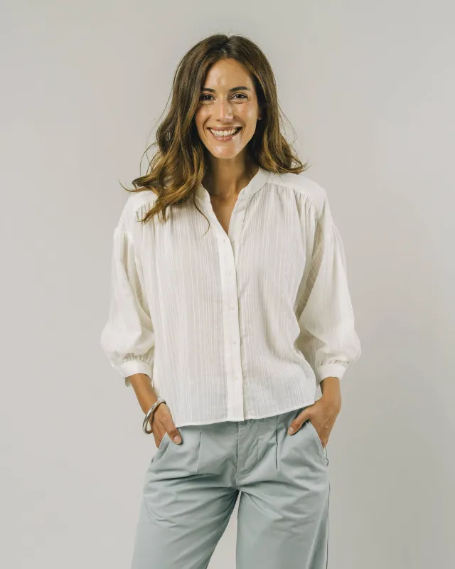 Ivory Boho Blouse White sold by Brava Fabrics