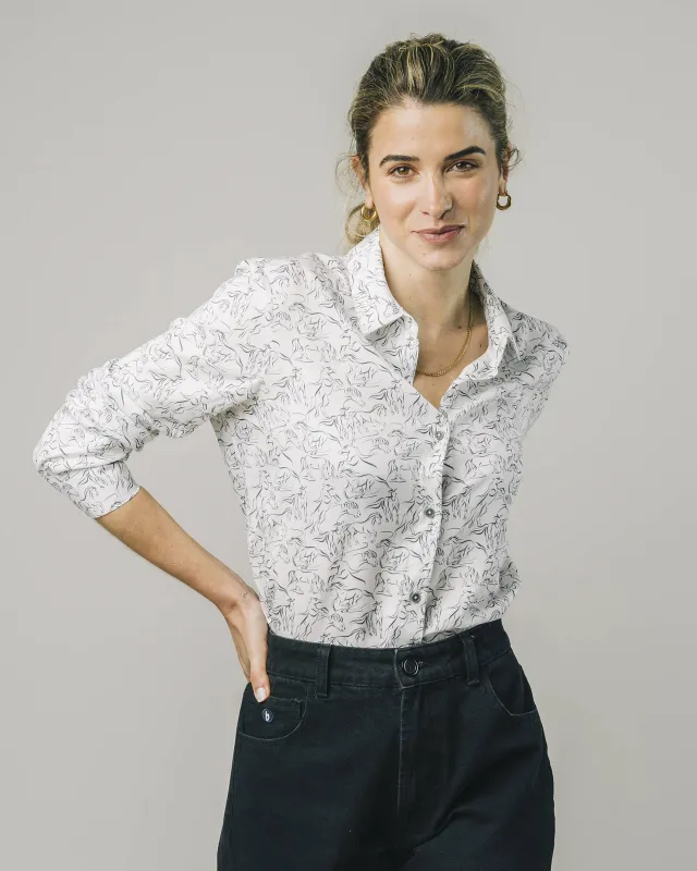 Riding Blouse Ecru sold by Brava Fabrics