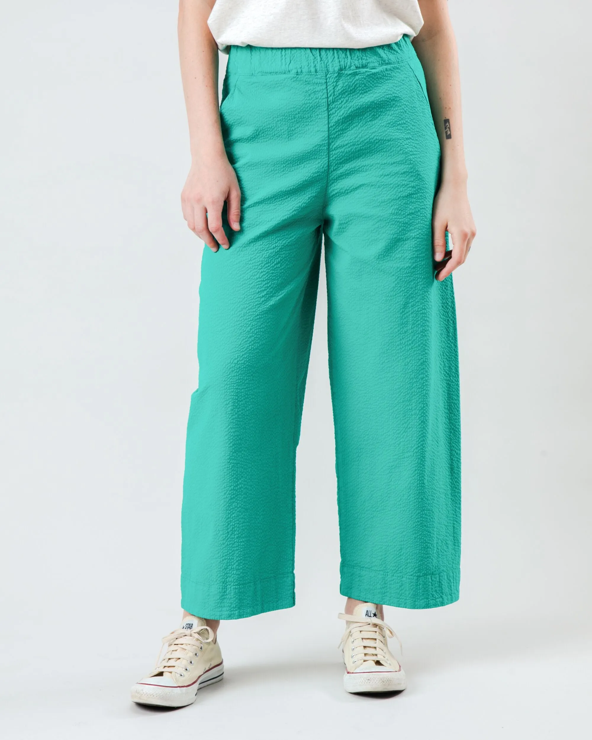 Oversize Picnic Pants Green sold by Brava Fabrics