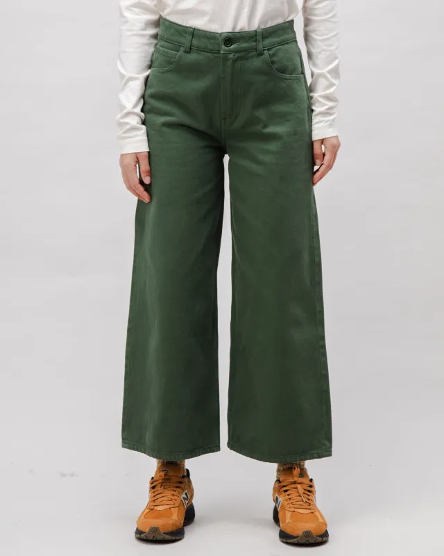 5 Pocket Cotton Twill Pants Green sold by Brava Fabrics