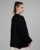Nest Boho Blouse Black sold by Brava Fabrics