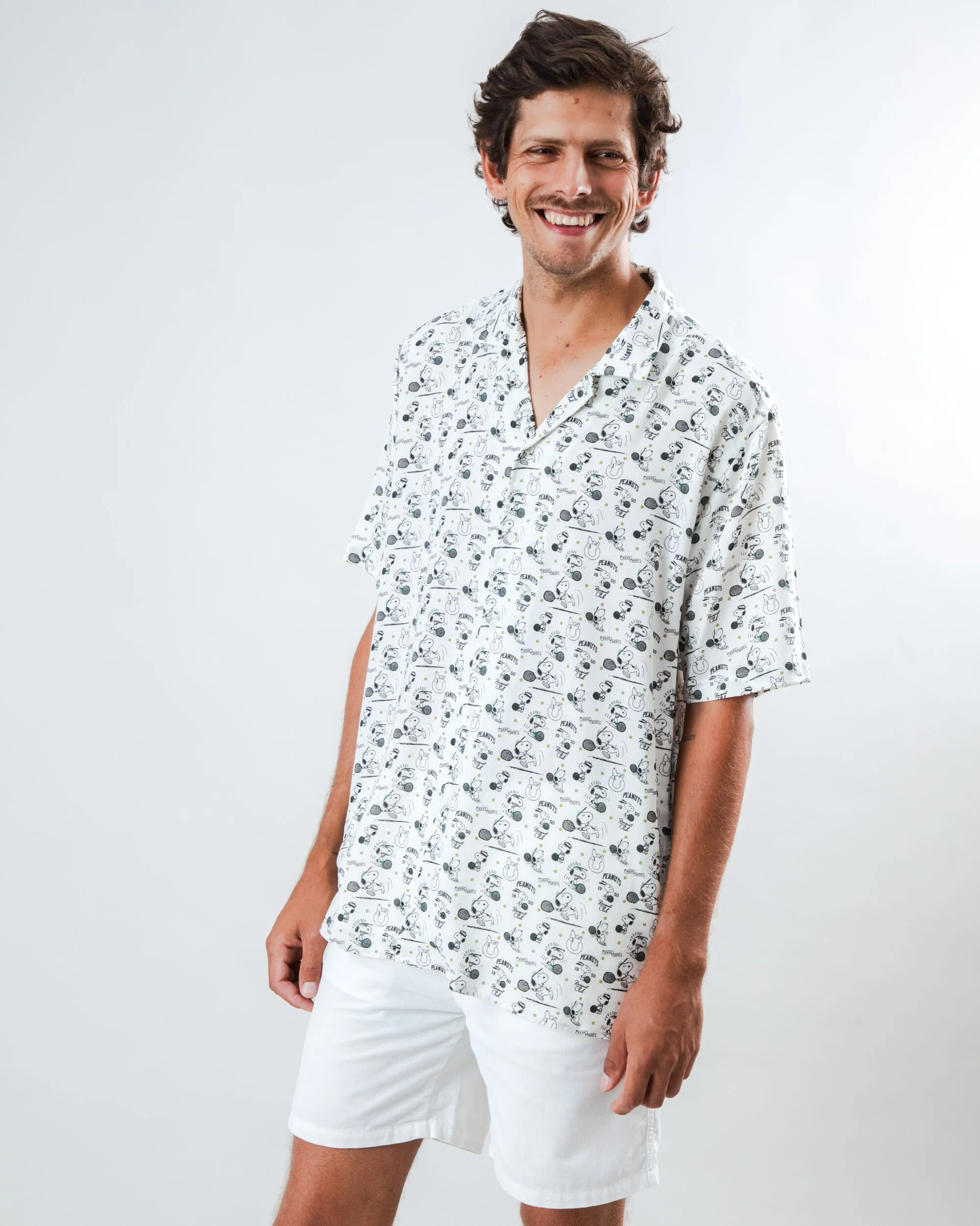 Peanuts Racquet Club Tennis Aloha sold by Brava Fabrics product image thumbnail 2