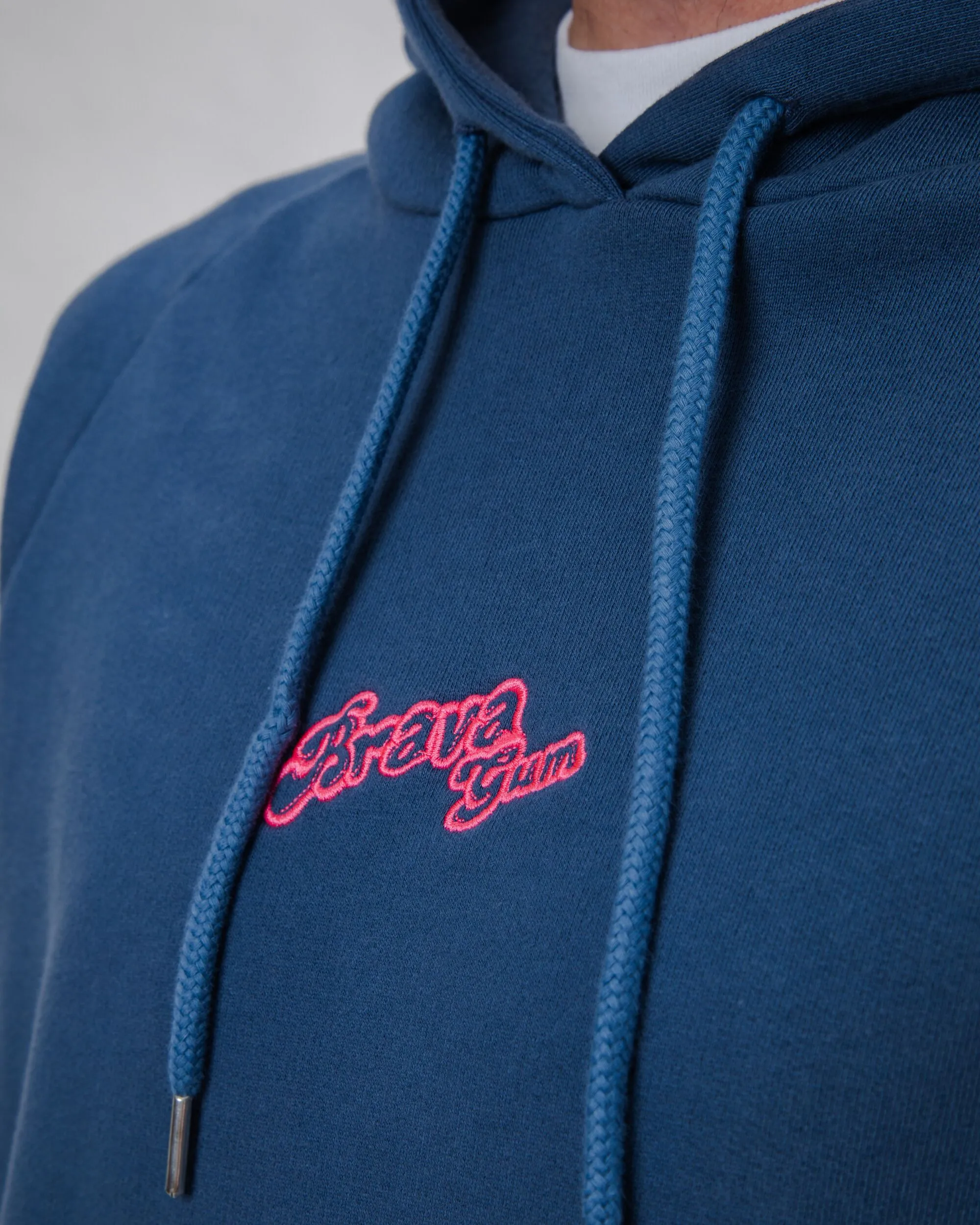 Brava Gum Hoodie Sweatshirt Indigo sold by Brava Fabrics product image thumbnail 4