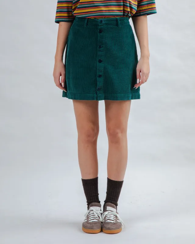 Corduroy Mini Skirt Green sold by Brava Fabrics