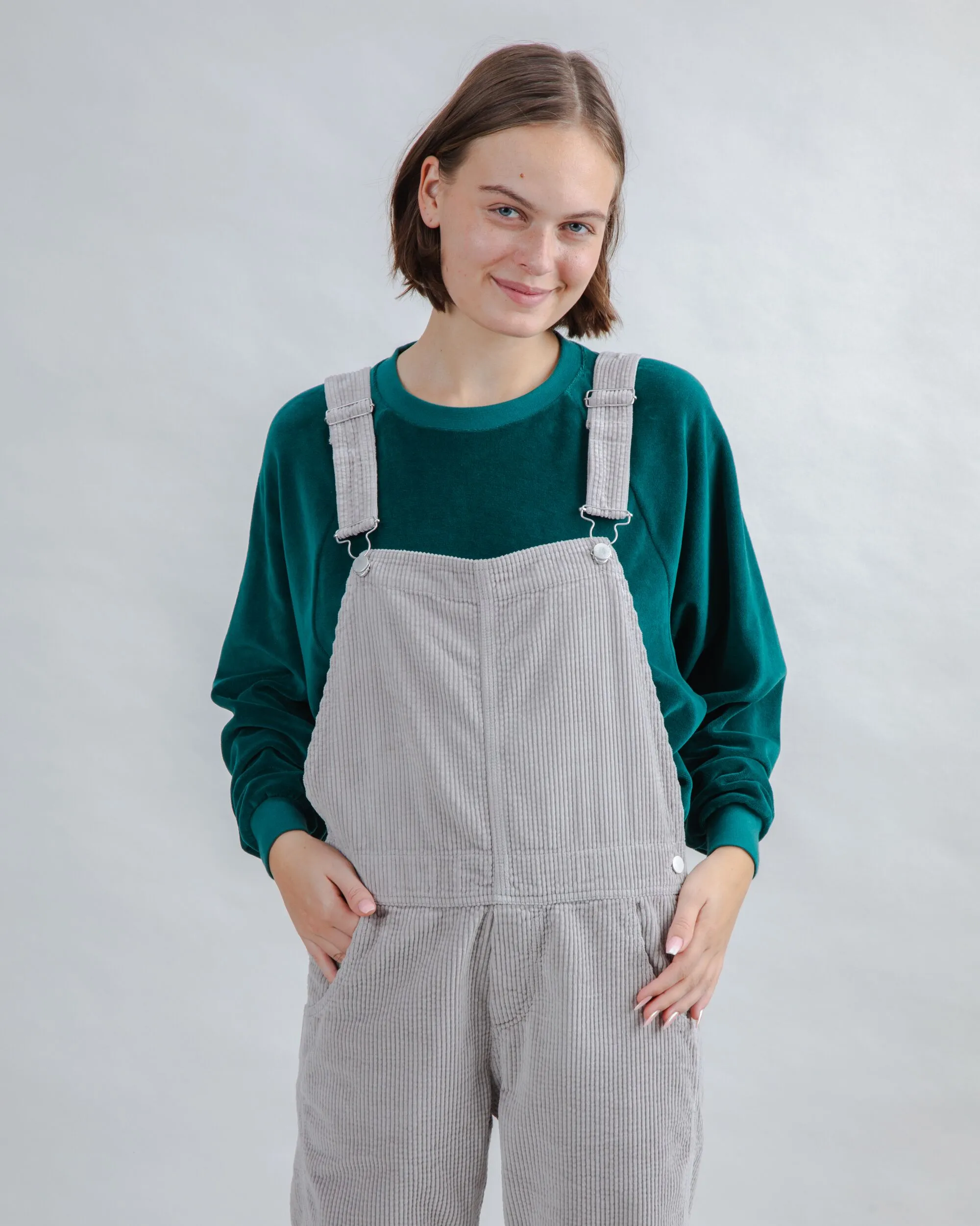 Corduroy Overall Grey sold by Brava Fabrics product image thumbnail 2