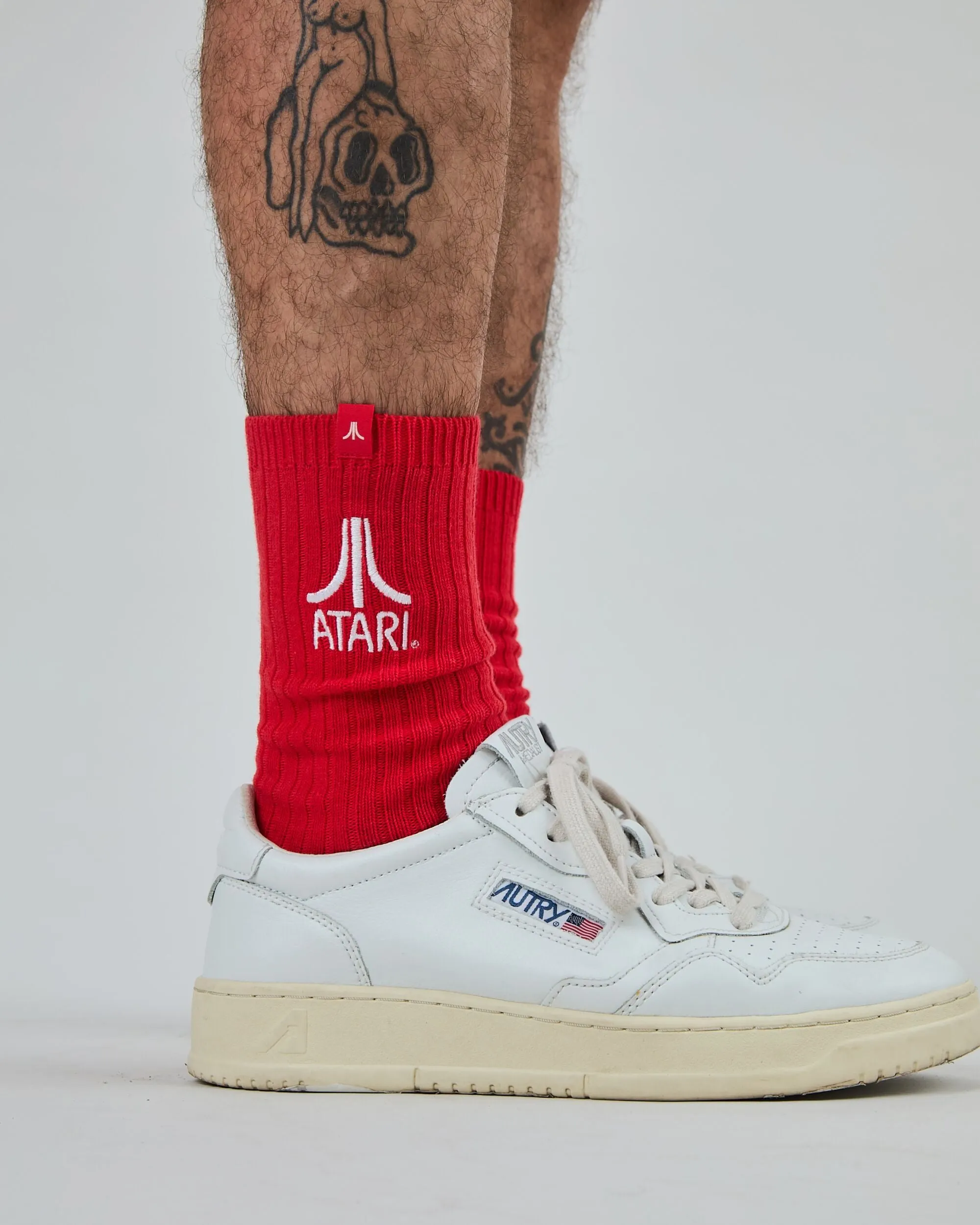 Atari logo socks red sold by Brava Fabrics product image thumbnail 2