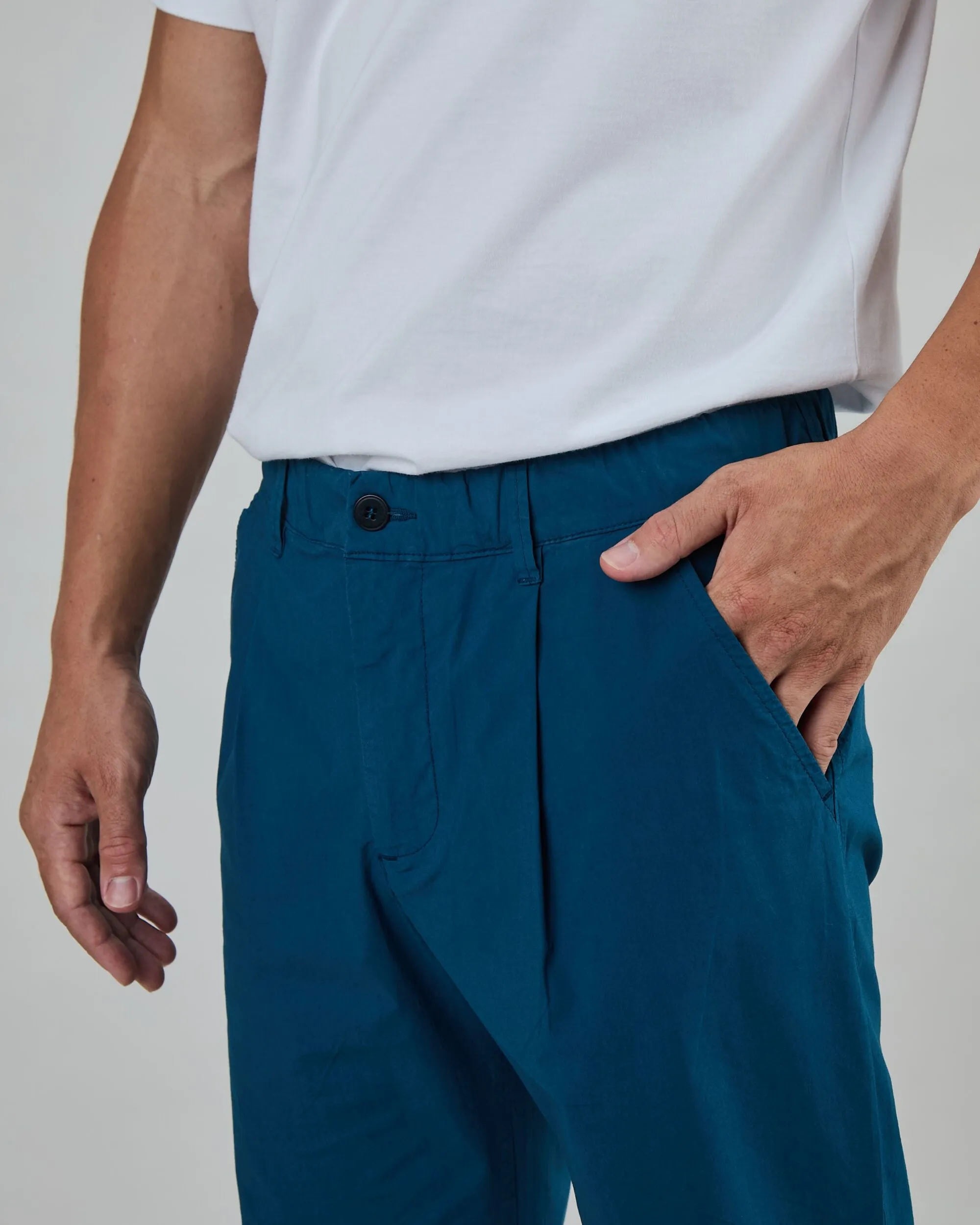 Comfort Chino Pants Blue sold by Brava Fabrics product image thumbnail 3