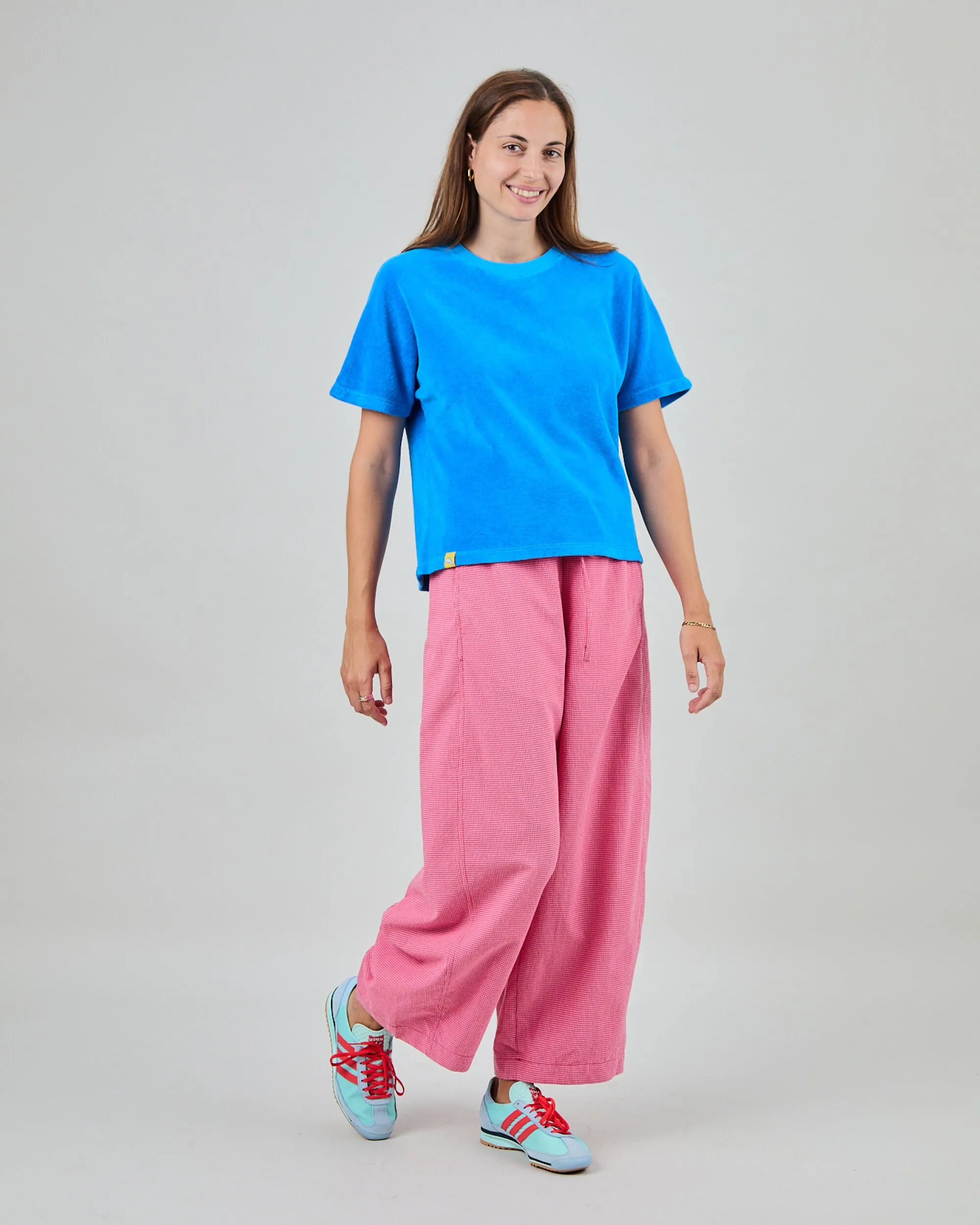 Terry oversize Tee Blue sold by Brava Fabrics product image thumbnail 3